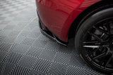 Maxton Design Rear Splitter (With Vertical Bars) V.2 - Tesla Model 3 Project Highlight (Facelift)