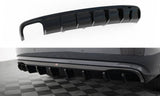 Maxton Design Rear Valance Audi A4 B8 Facelift (Single Side Dual Exhaust Version)