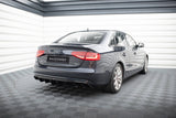 Maxton Design Rear Valance Audi A4 B8 Facelift (Single Side Dual Exhaust Version)