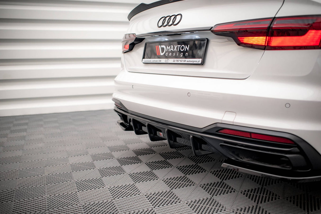 Maxton Design Rear Valance Audi A4 B9 Facelift (Standard)
