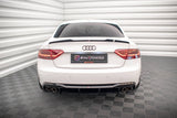 Maxton Design Rear Valance Audi A5 8T Facelift (Version with dual exhausts on both sides)