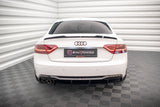 Maxton Design Rear Valance Audi A5 8T Facelift (Version with dual exhausts on one side)
