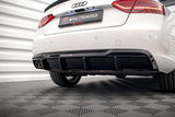 Maxton Design Rear Valance Audi A5 8T Facelift (Version with dual exhausts on one side)