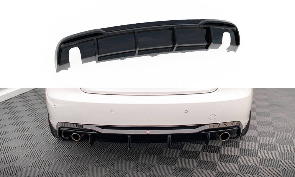 Maxton Design Rear Valance Audi A5 8T Facelift (Version with single exhausts on both sides)