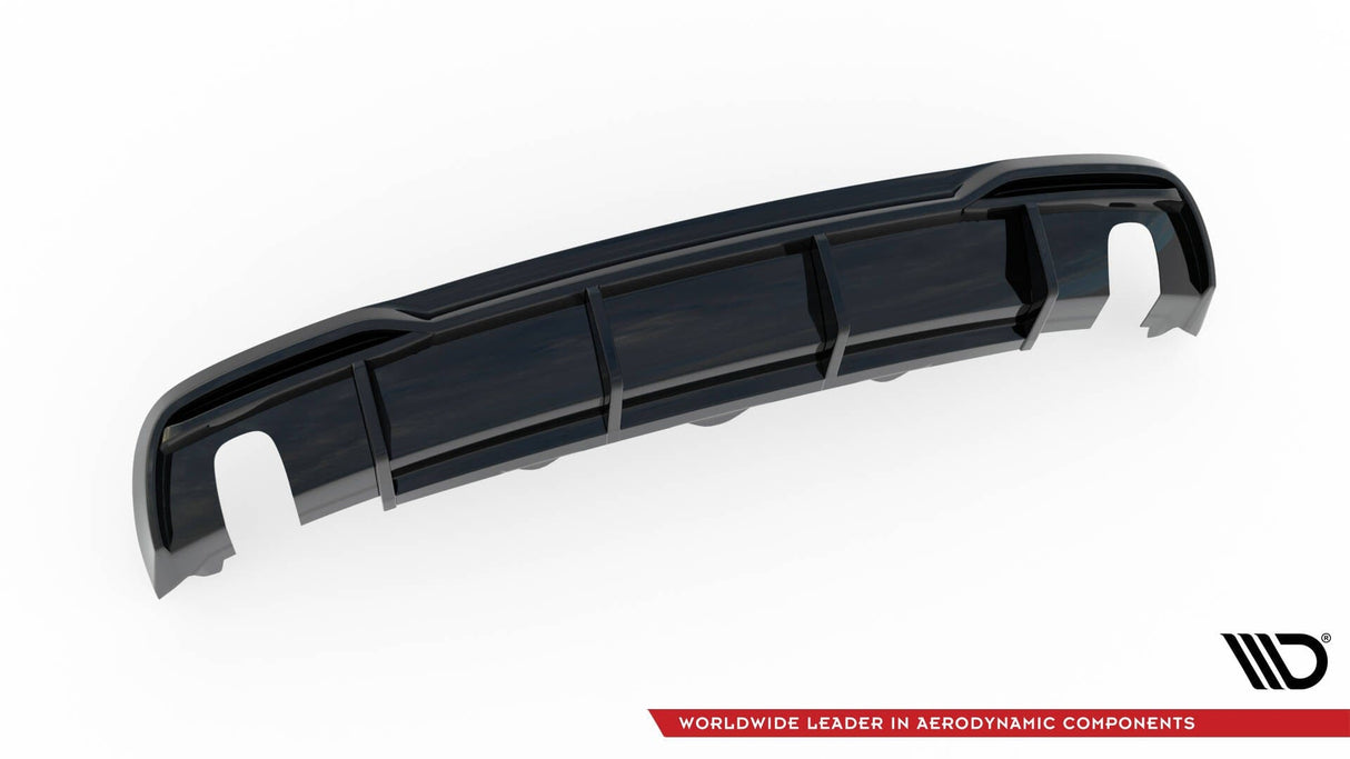 Maxton Design Rear Valance Audi A5 8T Facelift (Version with single exhausts on both sides)