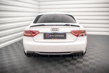 Maxton Design Rear Valance Audi A5 8T Facelift (Version with single exhausts on both sides)