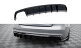 Maxton Design Rear Valance Audi A5 S-Line Coupe / Sportback 8T Facelift (Single Side Dual Exhaust Version)