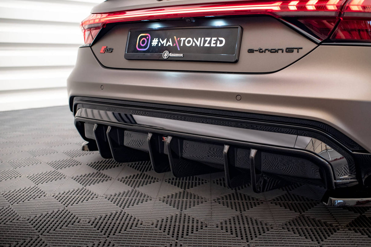 Maxton Design Rear Valance Audi E-Tron GT / Rs GT Mk1