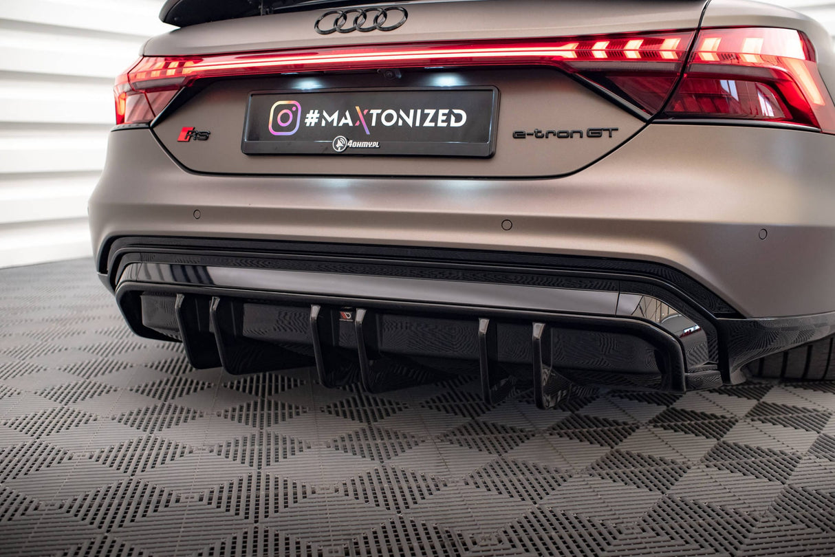 Maxton Design Rear Valance Audi E-Tron GT / Rs GT Mk1