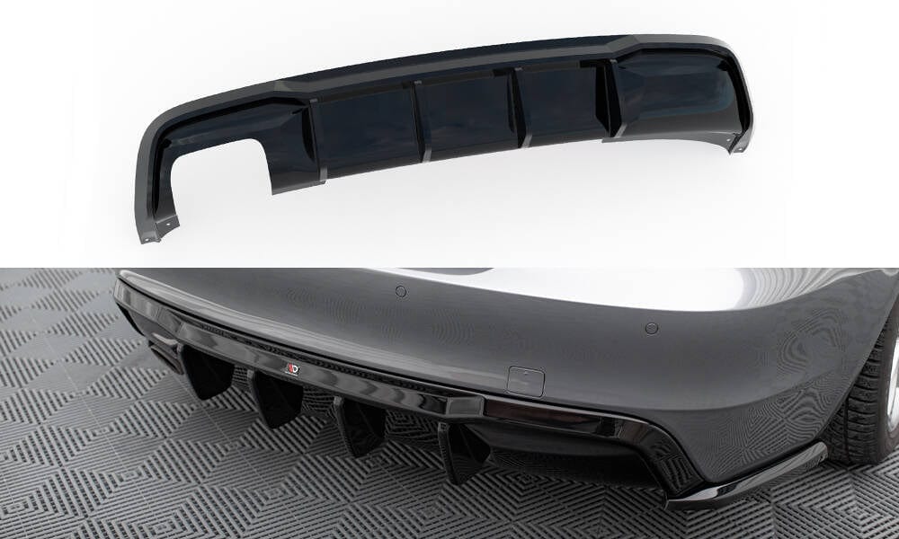 Maxton Design Rear Valance BMW 1 M-Pack E82