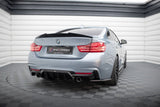 Maxton Design Rear Valance BMW 4 Coupe / Gran Coupe / Cabrio M-Pack F32 / F36 (Version With Exhaust On Both Sides)