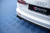 Maxton Design Rear Valance + Exhaust Ends Imitation Audi A6 C8 S-Line