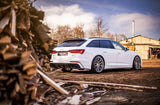 Maxton Design Rear Valance + Exhaust Ends Imitation Audi A6 C8 S-Line