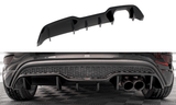 Maxton Design Rear Valance Ford Fiesta St (5 Door Version) MK7 Facelift