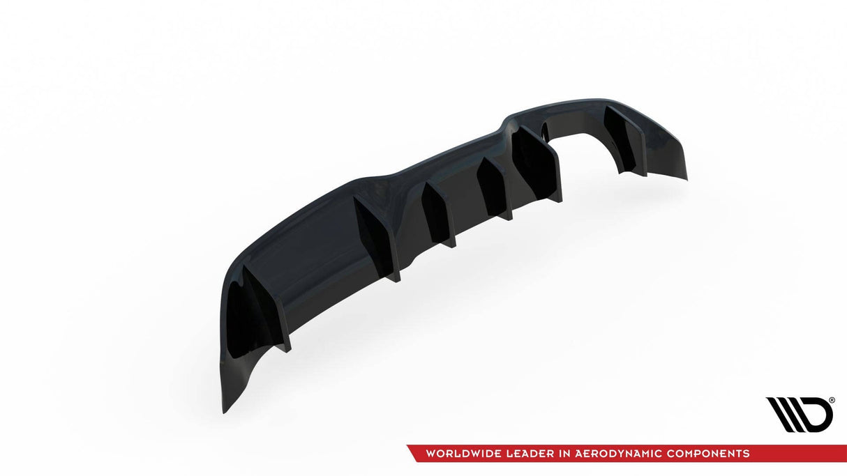 Maxton Design Rear Valance Ford Fiesta St (5 Door Version) MK7 Facelift