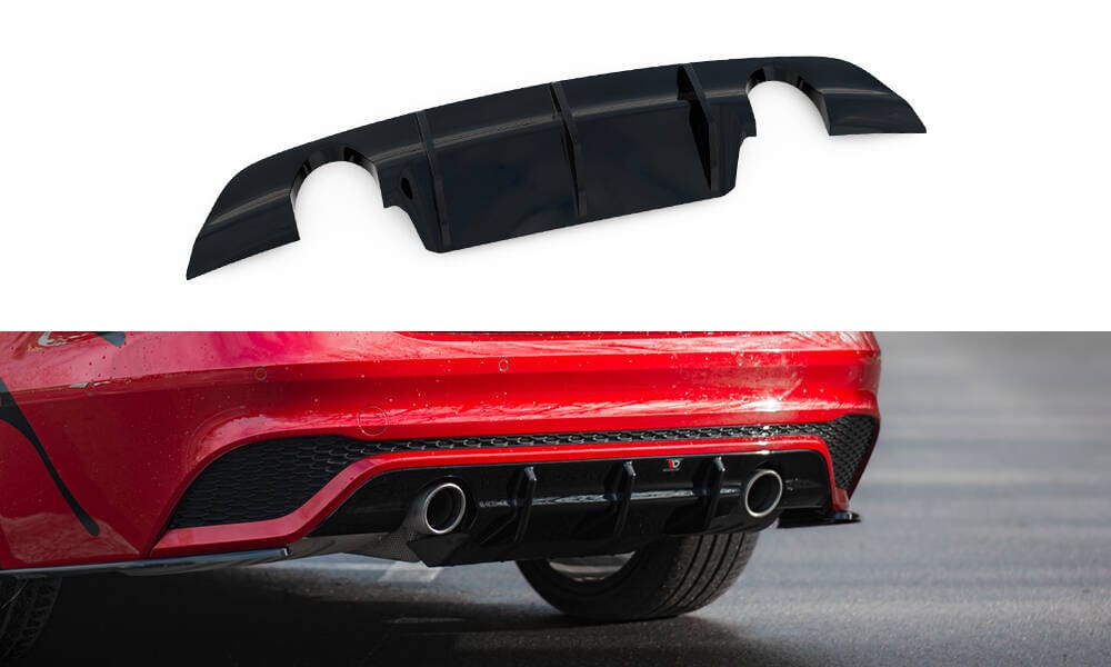 Maxton Design Rear Valance Jaguar Xe R-Dynamic X760 Facelift