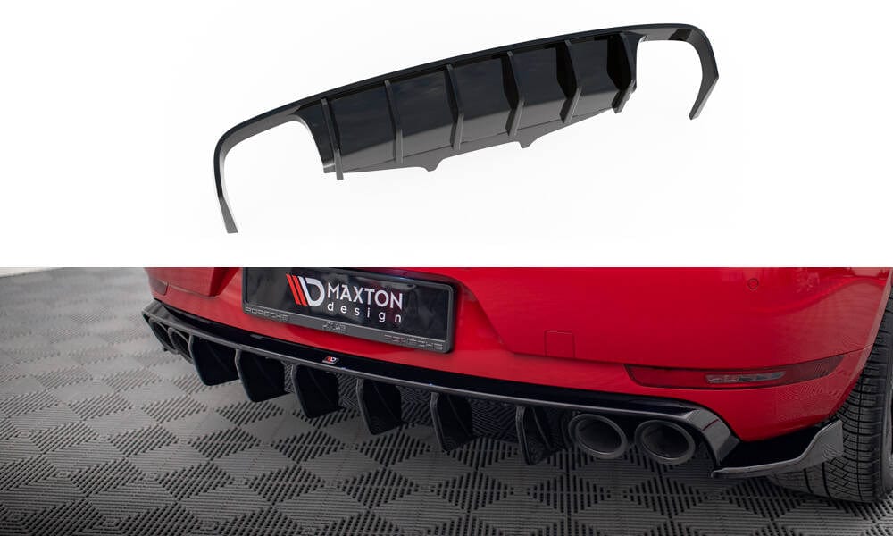 Maxton Design Rear Valance Porsche Macan GTS / Sport Design MK1 Facelift