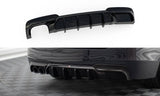 Maxton Design Rear Valance V.2 BMW 5 M-Pack F10 (Version With Double Exhaust On One Side)