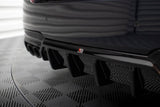 Maxton Design Rear Valance V.2 BMW 5 M-Pack F10 (Version With Double Exhaust On One Side)