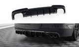 Maxton Design Rear Valance V.2 BMW 5 M-Pack F10 (Version With Two Double Exhausts)