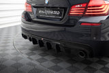 Maxton Design Rear Valance V.2 BMW 5 M-Pack F10 (Version With Two Single Exhausts)
