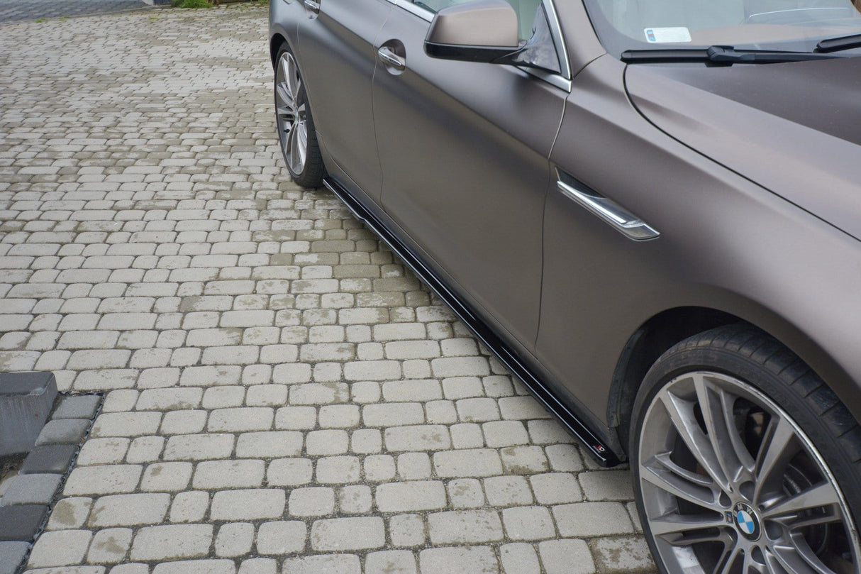 Maxton Design Side Skirts Diffusers BMW 6 Gran Coupé