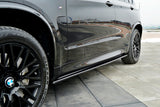 Maxton Design Side Skirts Diffusers BMW X5 F15 M50D