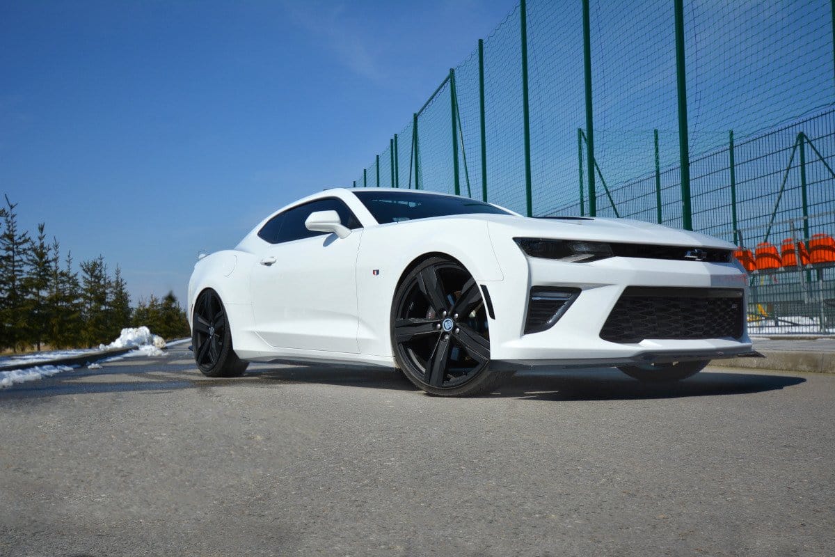 Maxton Design Side Skirts Diffusers - Chevrolet Camaro 6Th-Gen. Phase-I 2Ss Coupe