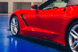 Maxton Design Side Skirts Diffusers - Chevrolet Corvette C7