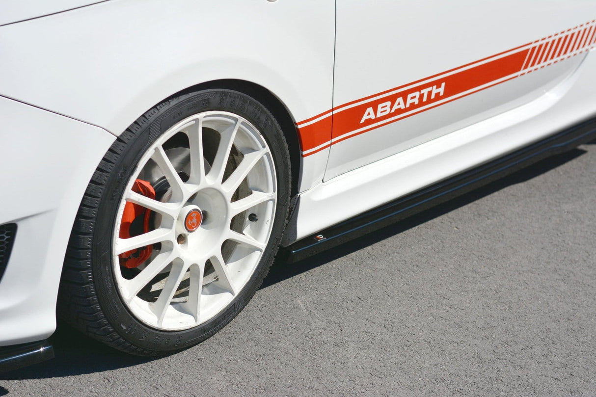 Maxton Design Side Skirts Diffusers Fiat 500 Abarth Mk1