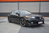 Maxton Design Side Skirts Diffusers Acura Tsx Cu2 (Pre-Facelift) / Accord MK8. (Cu-Series) Preface Sedan