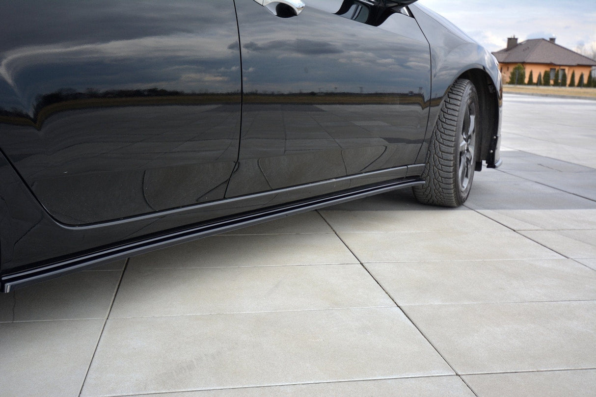 Maxton Design Side Skirts Diffusers Acura Tsx Cu2 (Pre-Facelift) / Accord MK8. (Cu-Series) Preface Sedan