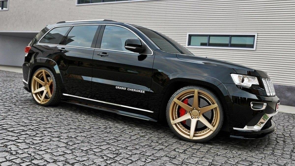 Maxton Design Side Skirts Diffusers Jeep Grand Cherokee Wk2 Summit (Facelift)