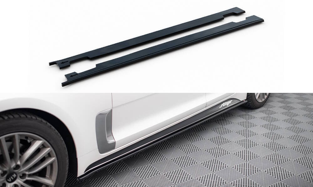 Maxton Design Side Skirts Diffusers Kia Stinger Gt