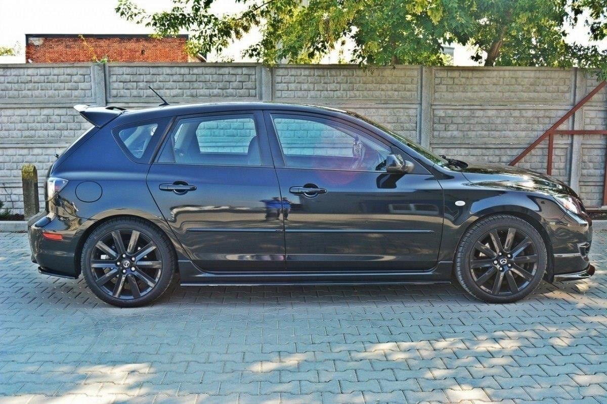 Maxton Design Side Skirts Diffusers Mazda 3 Mps MK1 (Preface)