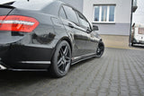 Maxton Design Side Skirts Diffusers Mercedes-Benz E63 AMG W212