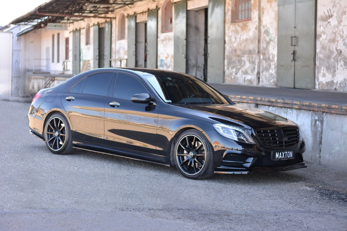 Maxton Design Side Skirts Diffusers Mercedes-Benz S-Class AMG-Line W222 (NLA)
