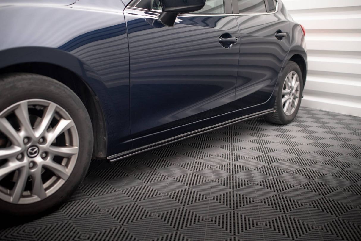 Maxton Design Side Skirts Diffusers Mazda 3 Bn (MK3)