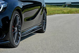 Maxton Design Side Skirts Diffusers Mercedes A W176/ CLA 117 AMG/ CLA 117 AMG Line Facelift