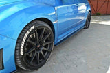 Maxton Design Racing Side Skirts Diffusers Subaru Impreza WRX STI 2009-2011