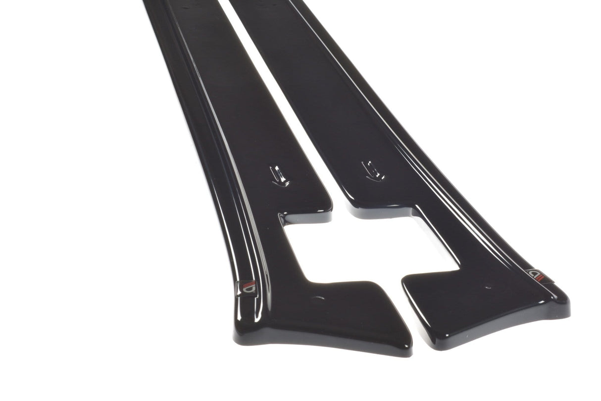Maxton Design Side Skirts Diffusers V.1 Tesla Model X