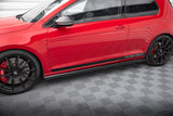 Maxton Design Side Skirts Diffusers VW Golf Mk7 Gti ClubSport