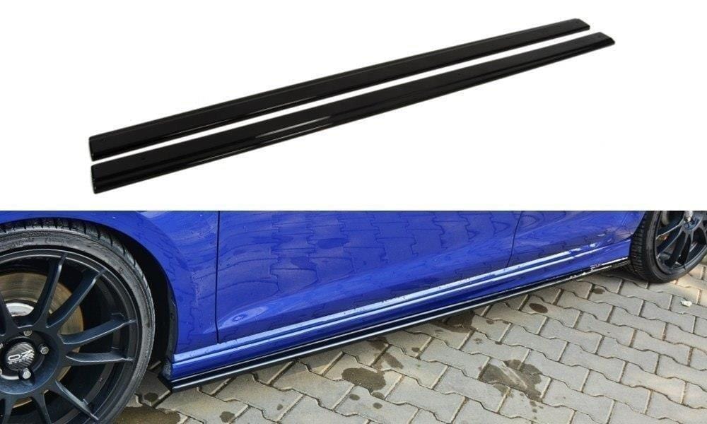 Maxton Design Side Skirts Diffusers VW Golf Mk7 R Hatchback/Estate