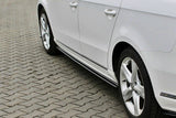 Maxton Design Side Skirts Diffusers VW Passat B7 R-Line