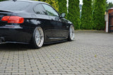 Maxton Design Side Skirts Diffusers BMW 3 E92 M-Pack Facelift