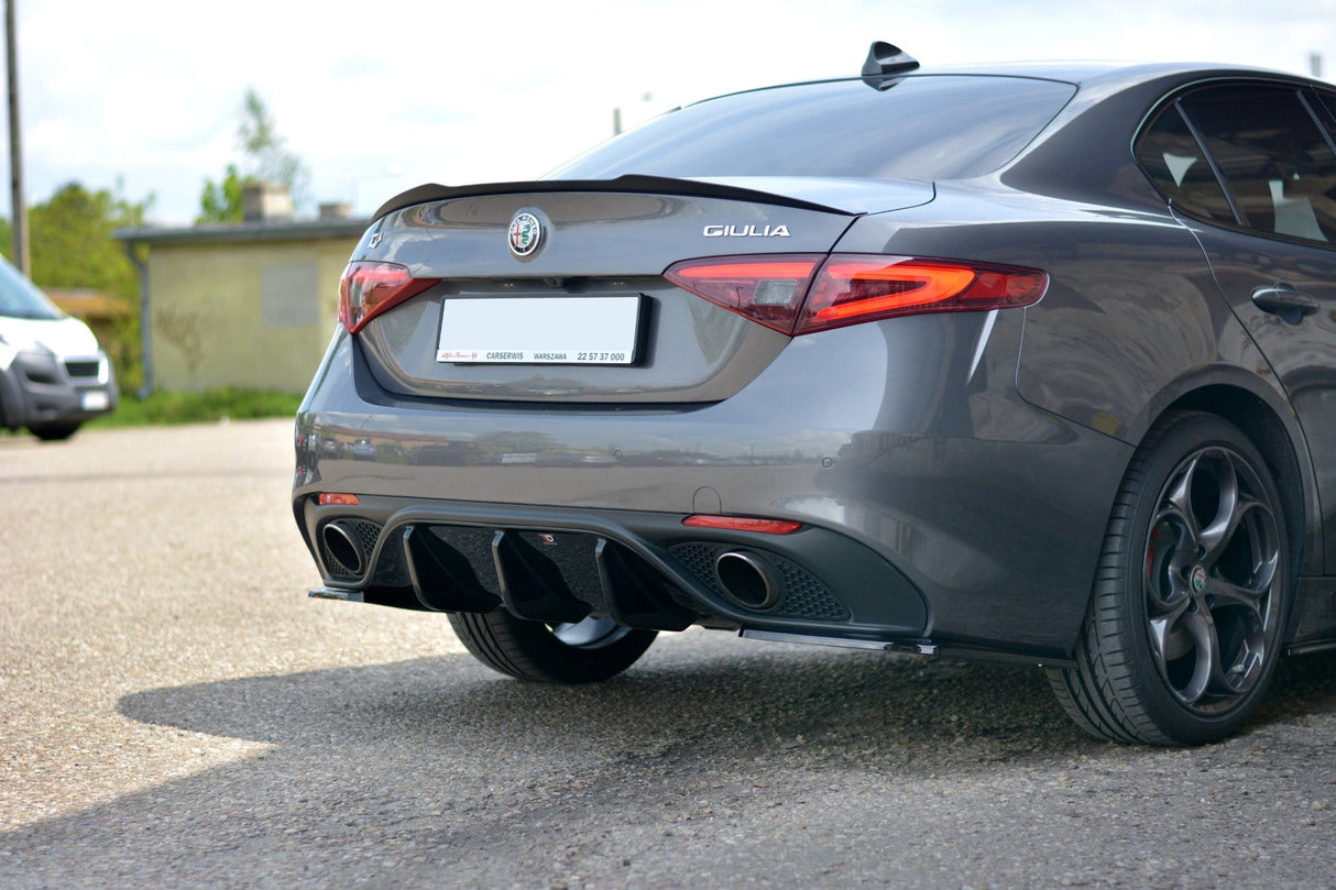 Maxton Design Spoiler Extension Alfa Romeo Giulia Veloce