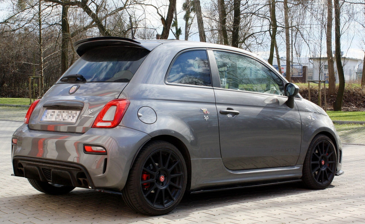 Maxton Design Spoiler Extension Fiat 500 Abarth Mk1 Facelift