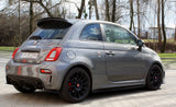 Maxton Design Spoiler Extension Fiat 500 Abarth Mk1 Facelift