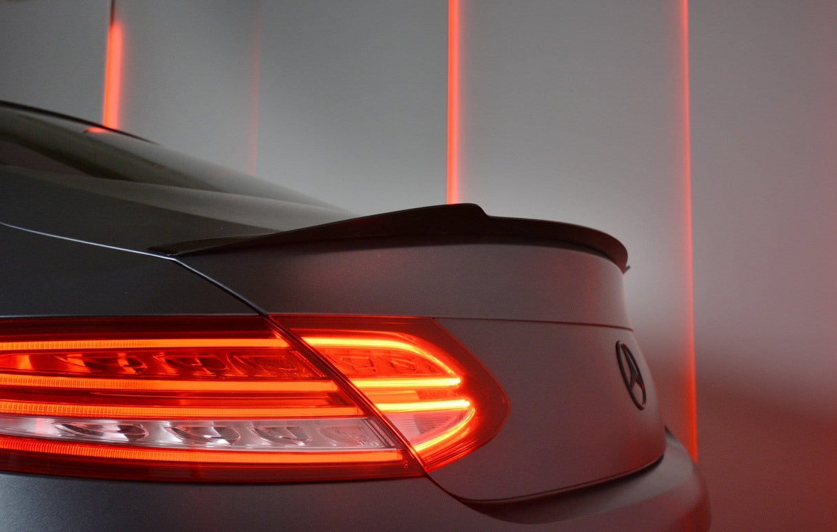 Maxton Design Spoiler Extension Mercedes- Benz C-Class W205 Coupe AMG-Line
