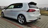 Maxton Design Gloss Black Spoiler Extension | Volkswagen Mk7 GTI/R